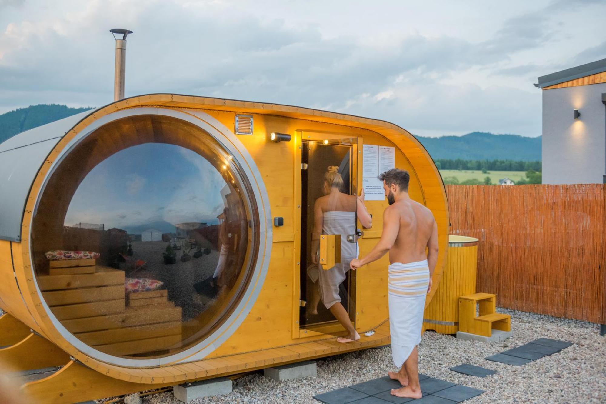 Rajska Polana Domki Premium ,Na Odludziu Z Prywatna Balia Z Jacuzzi I Sauna ,Cisza,Rowery Elektryczne,Gory,Astroprzygoda,- Adrspach, Skalne Miasto, Zamek Ksiaz,Andrzejowka,Karpacz, Sniezka,Janskie Laznie,Pec Mieroszow Extérieur photo