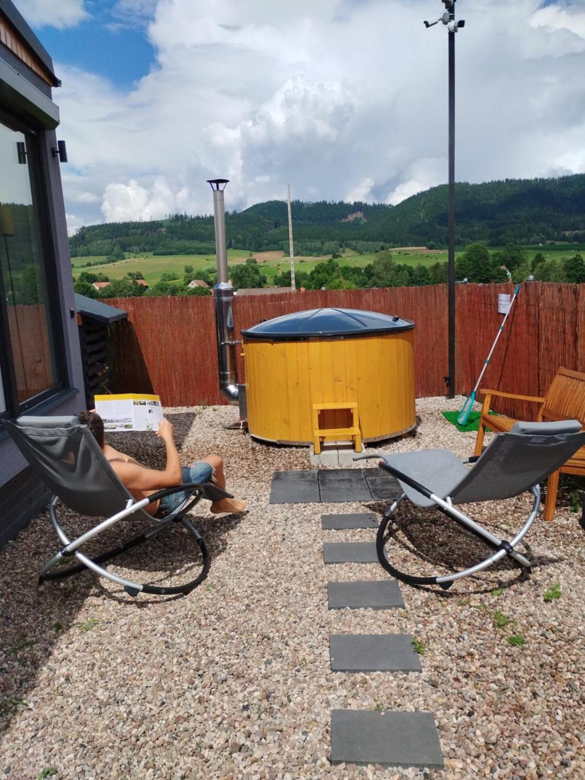 Rajska Polana Domki Premium ,Na Odludziu Z Prywatna Balia Z Jacuzzi I Sauna ,Cisza,Rowery Elektryczne,Gory,Astroprzygoda,- Adrspach, Skalne Miasto, Zamek Ksiaz,Andrzejowka,Karpacz, Sniezka,Janskie Laznie,Pec Mieroszow Extérieur photo